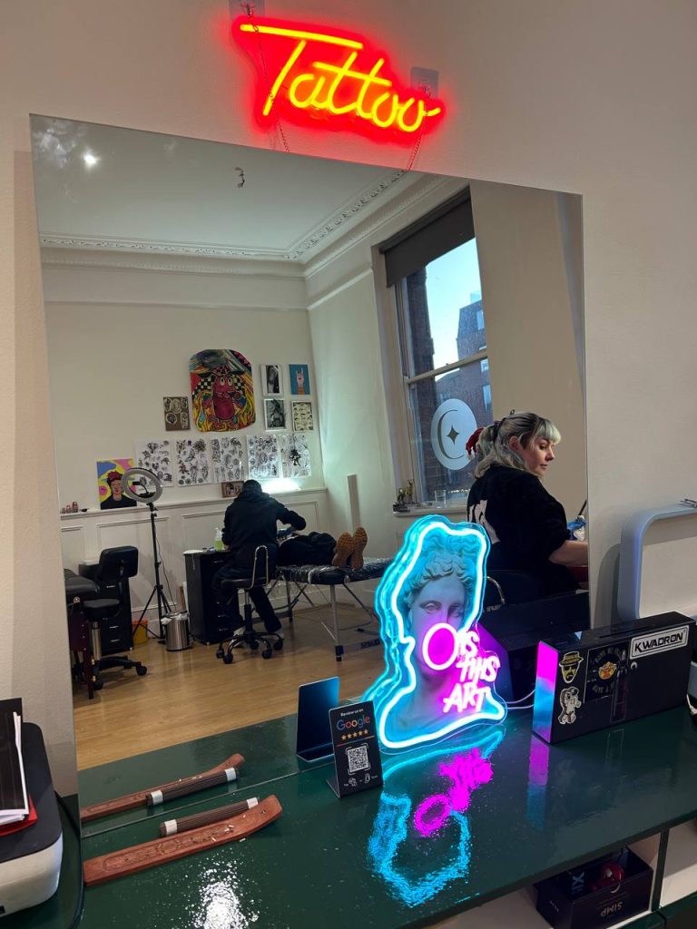 tattoo studio dublin interior 1