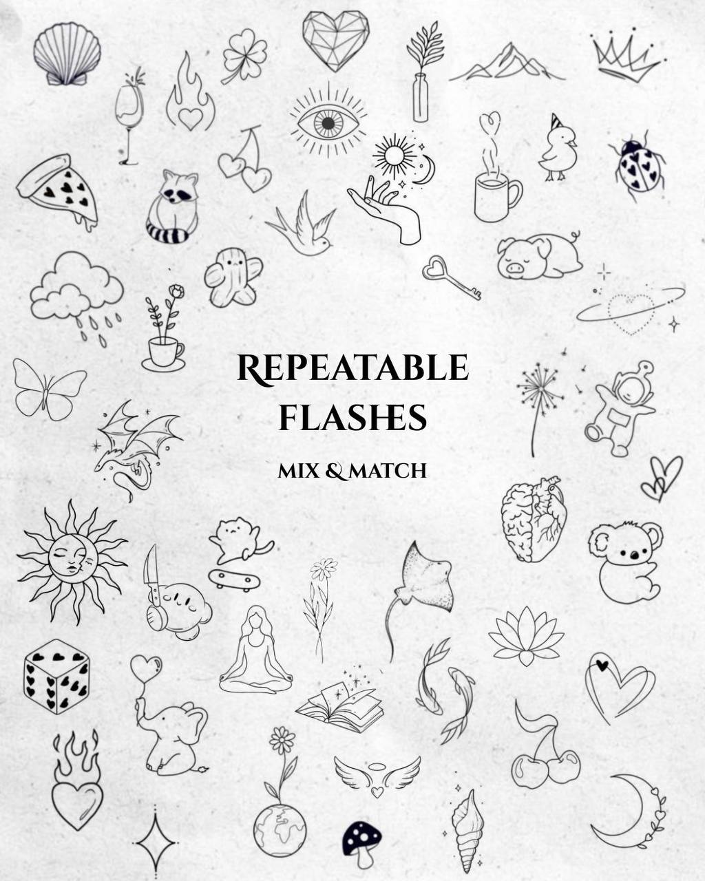 mix n match tattoo bundle 3